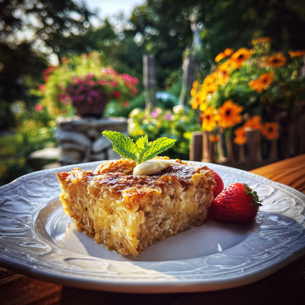 Cottage Cheese Baked Oats Recipe