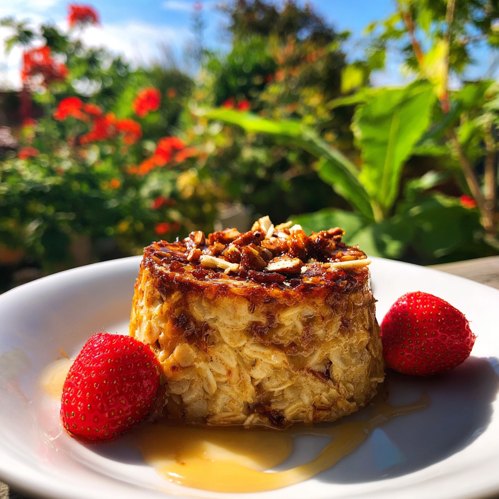 Cottage Cheese Baked Oats Recipe