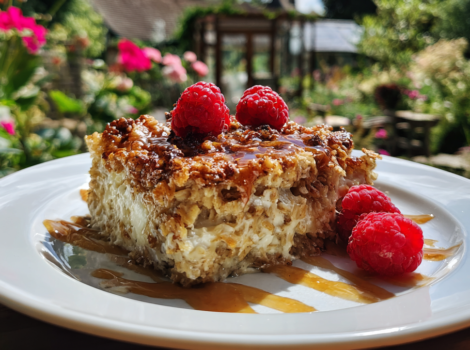 Cottage Cheese Baked Oats Recipe