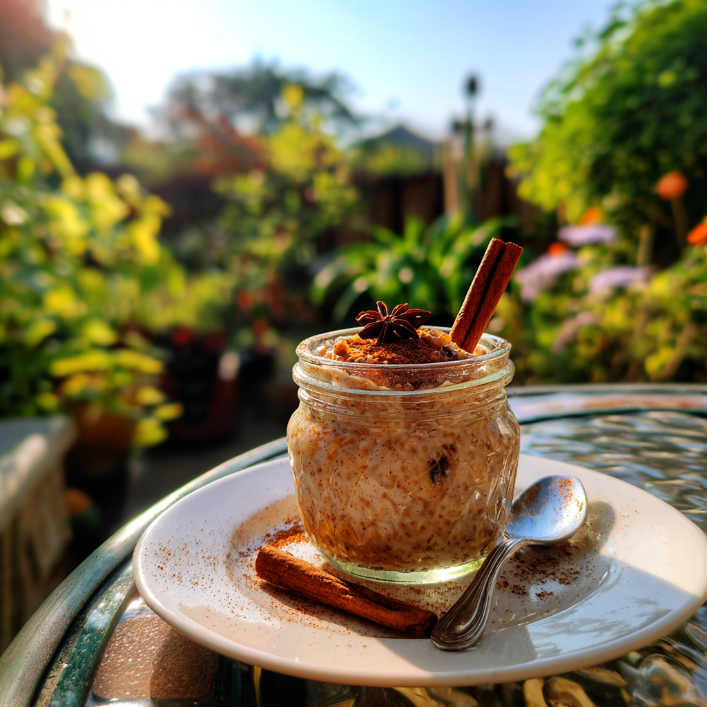 Spicy Gingerbread Overnight Oats