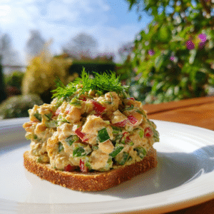 Vegan Chickpea Tuna Salad Wrap Recipe