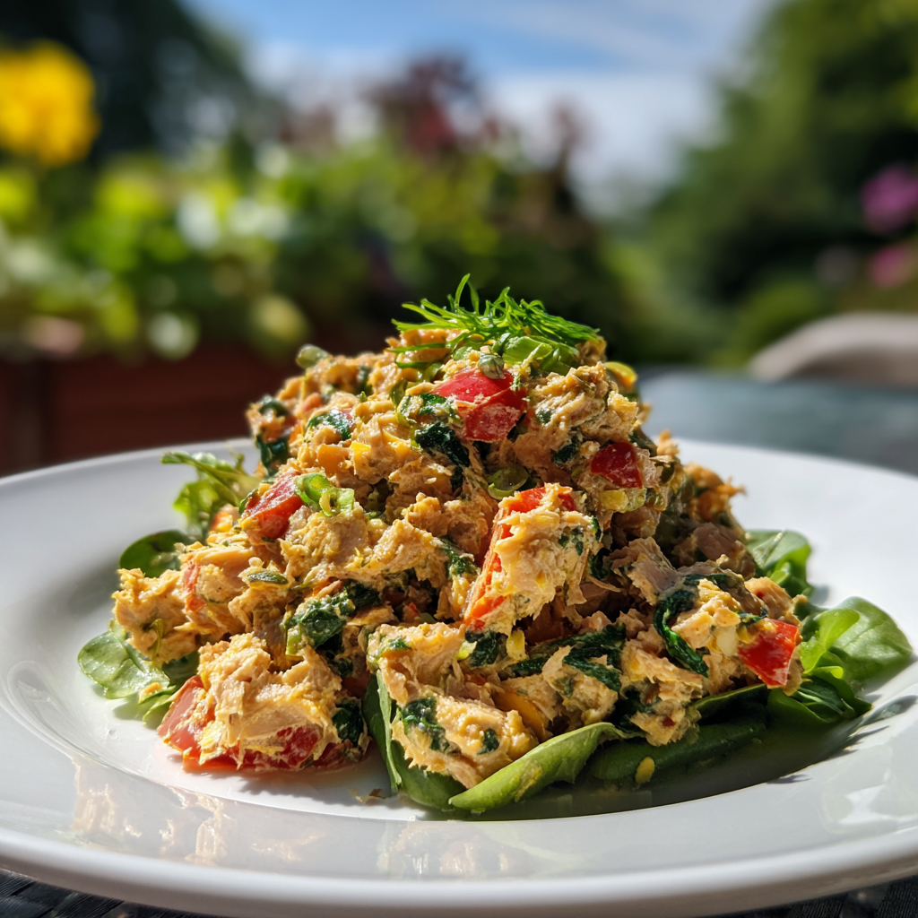 Vegan Chickpea Tuna Salad Wrap Recipe