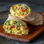Vegan Chickpea Tuna Salad Wrap Recipe