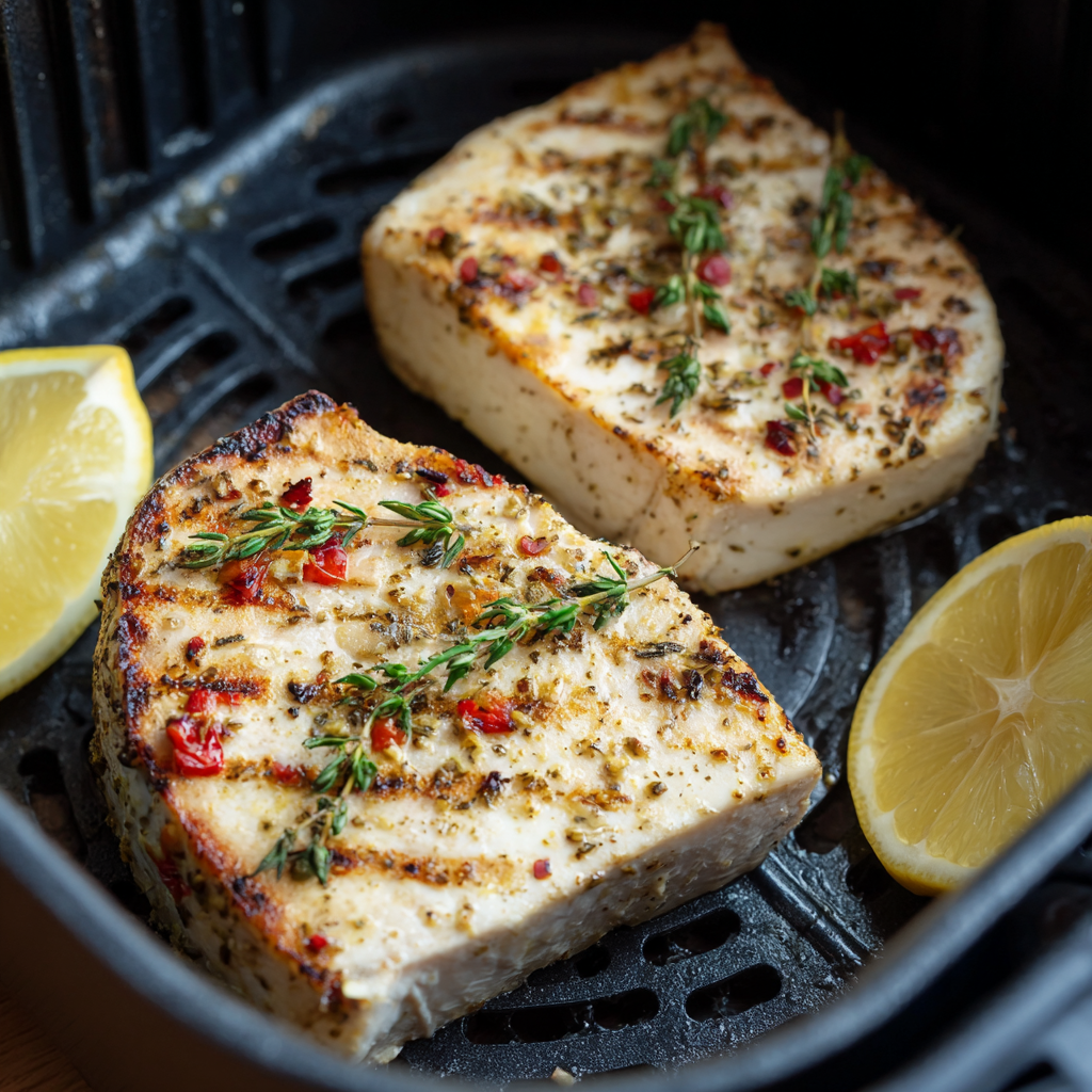 Air Fryer Swordfish Recipe
