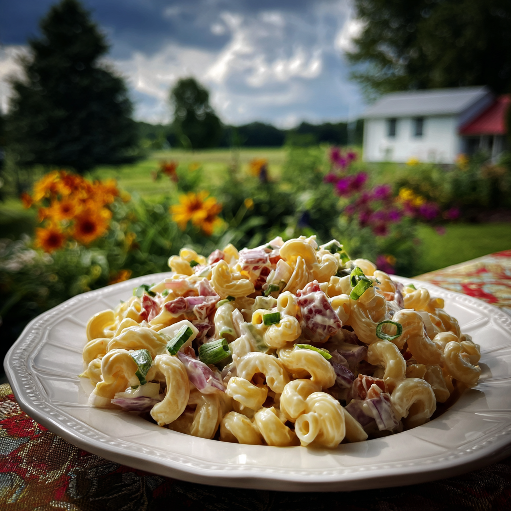 Amish Macaroni Salad Recipe