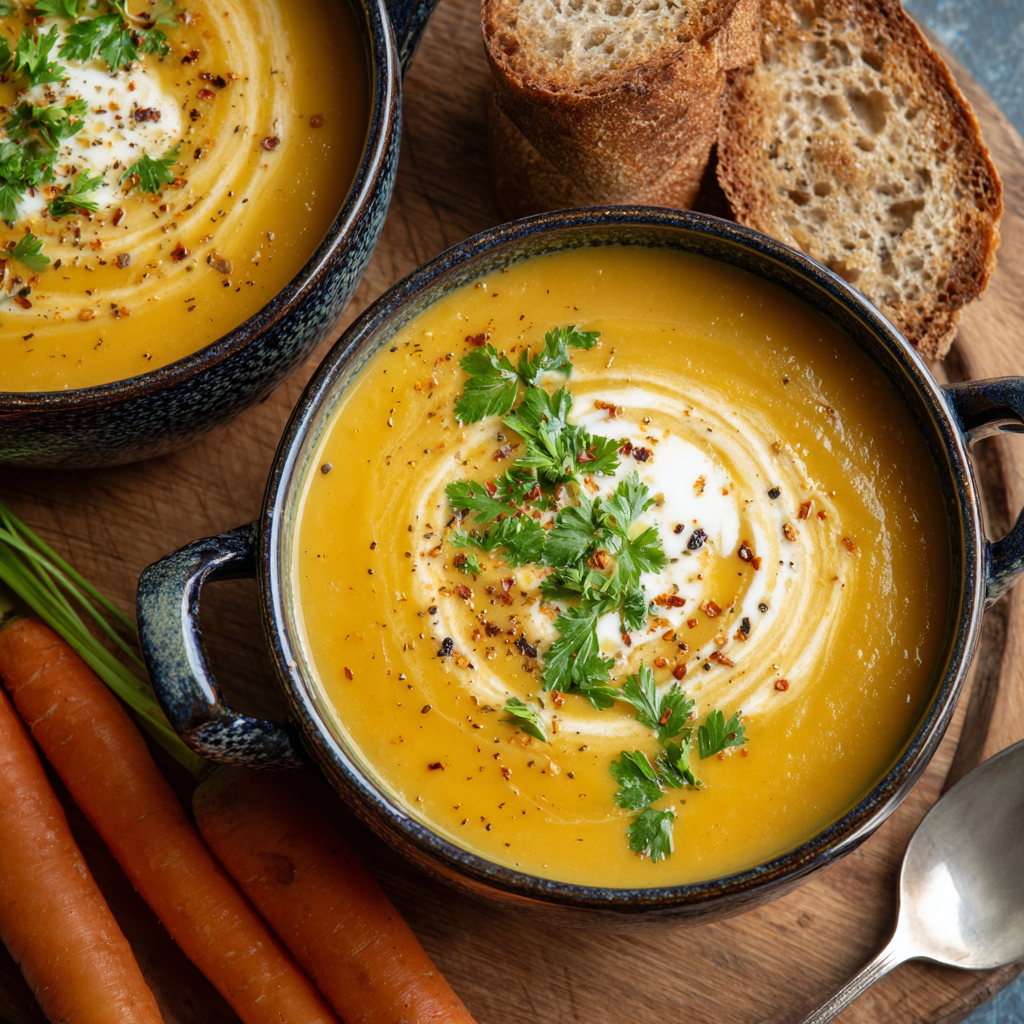 Carrot And Parsnip Soup​