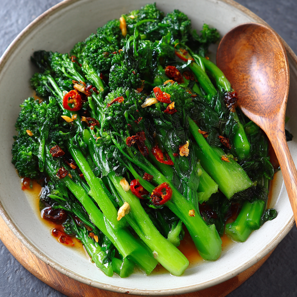 Gai Lan Chinese Broccoli Recipe