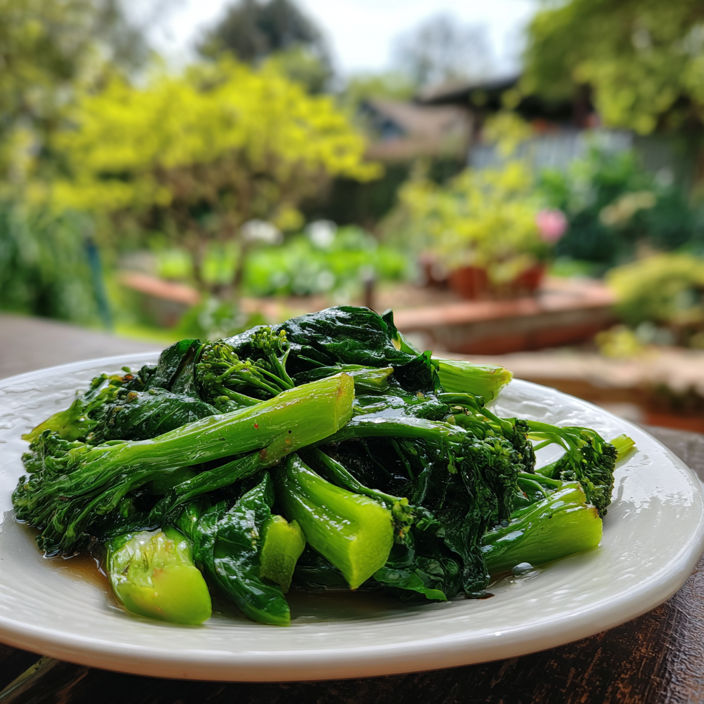 Gai Lan Chinese Broccoli Recipe