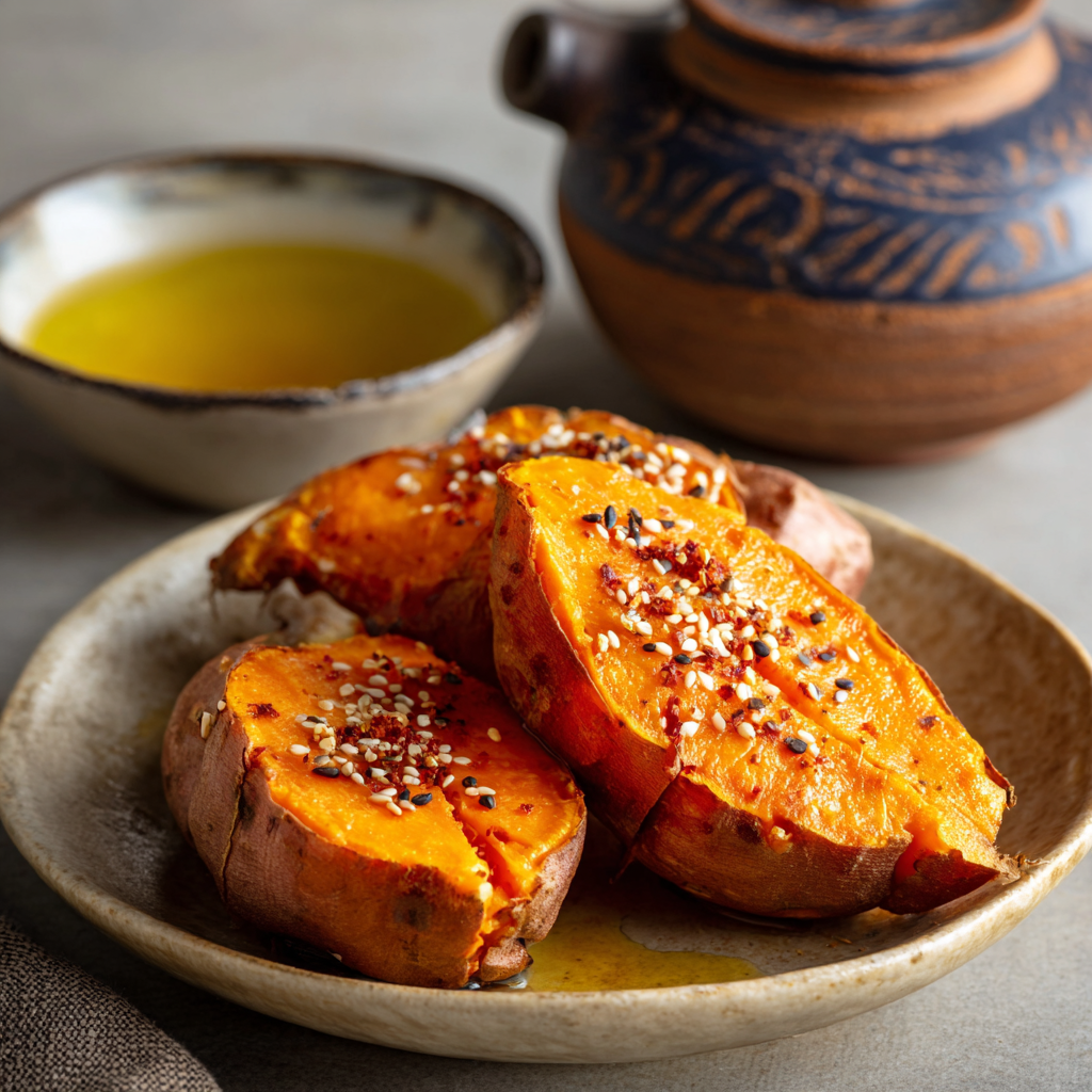 Japanese Sweet Potato Breakfast