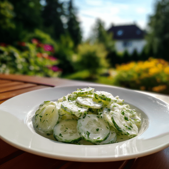 Polish Cucumber Salad