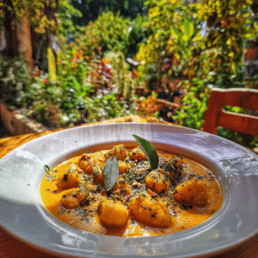 Pumpkin Soup with Gnocchi