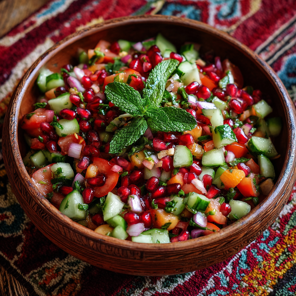 Shirazi Persian Salad