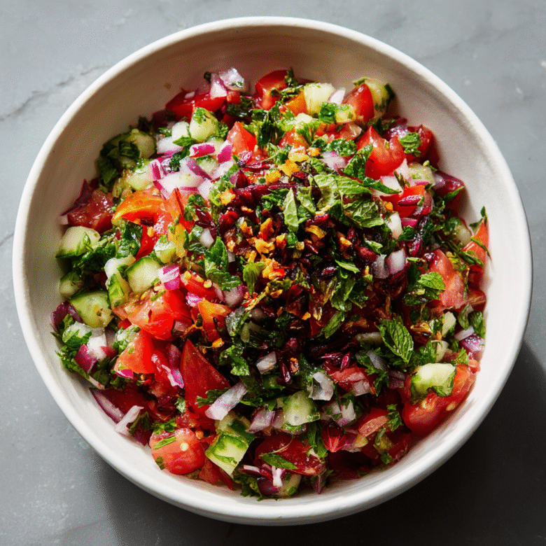 Shirazi Persian Salad