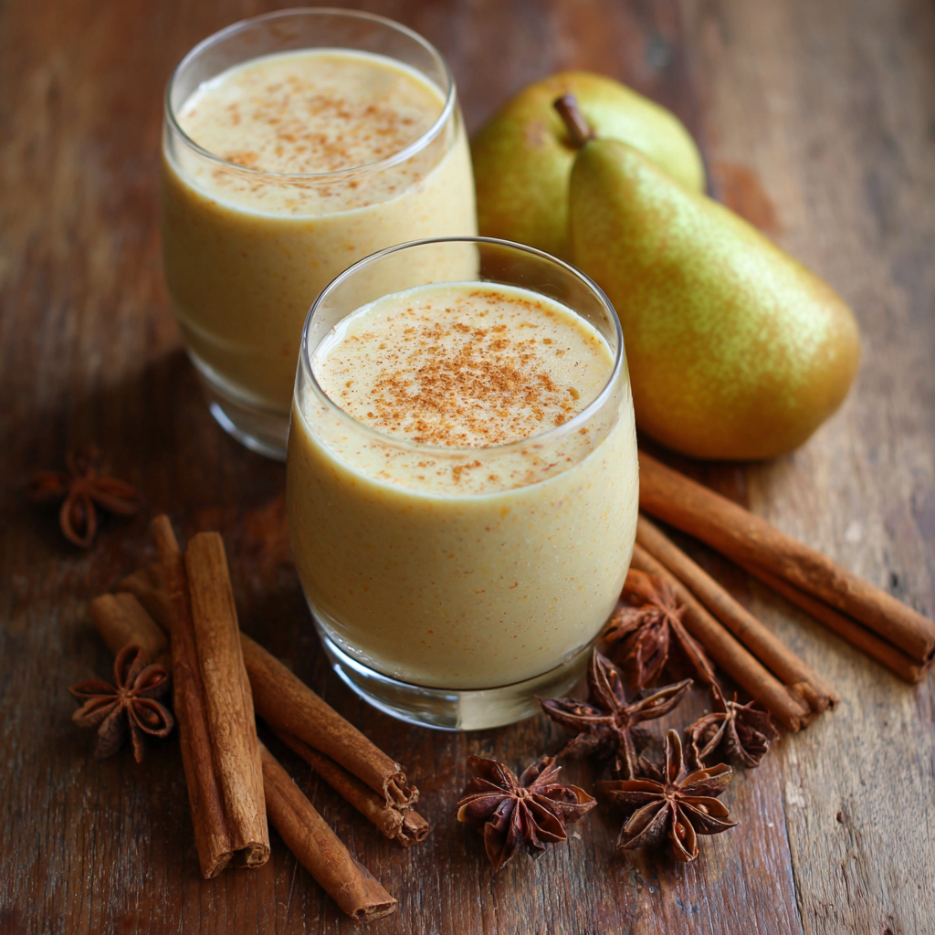 Spiced Pear Smoothie
