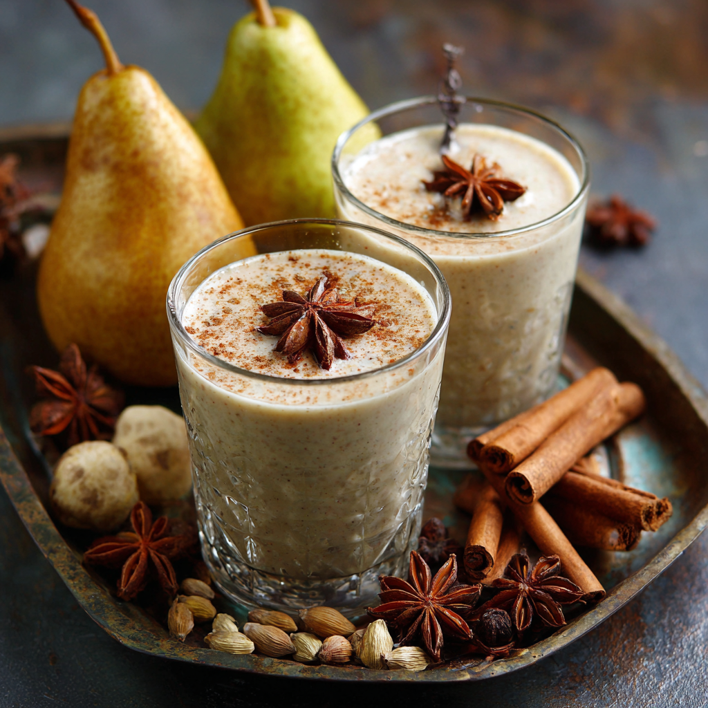 Spiced Pear Smoothie