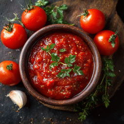 Tomato Sauce Recipe With Fresh Tomatoes