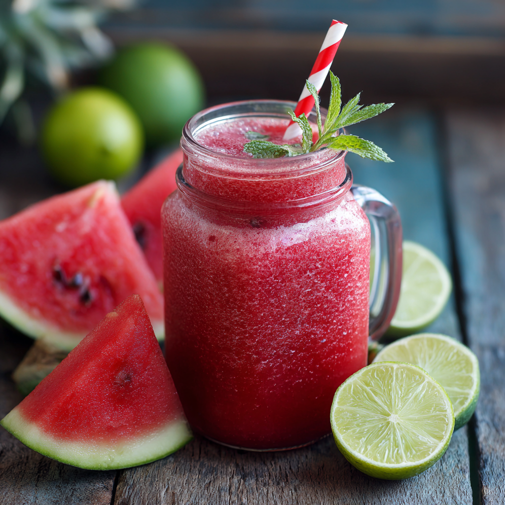 Watermelon Smoothie Weight Loss Recipe