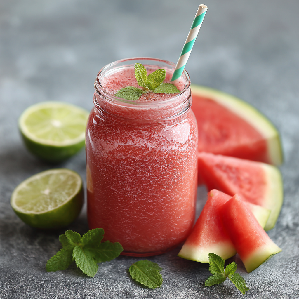 Watermelon Smoothie Weight Loss Recipe