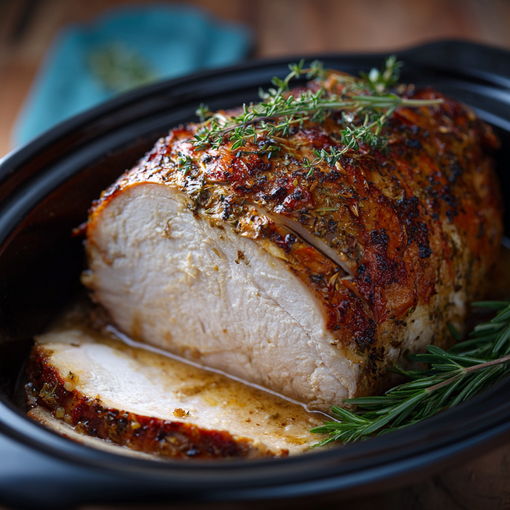 Crockpot turkey breast 