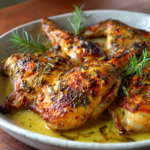 Baked Chicken Quarters Recipe