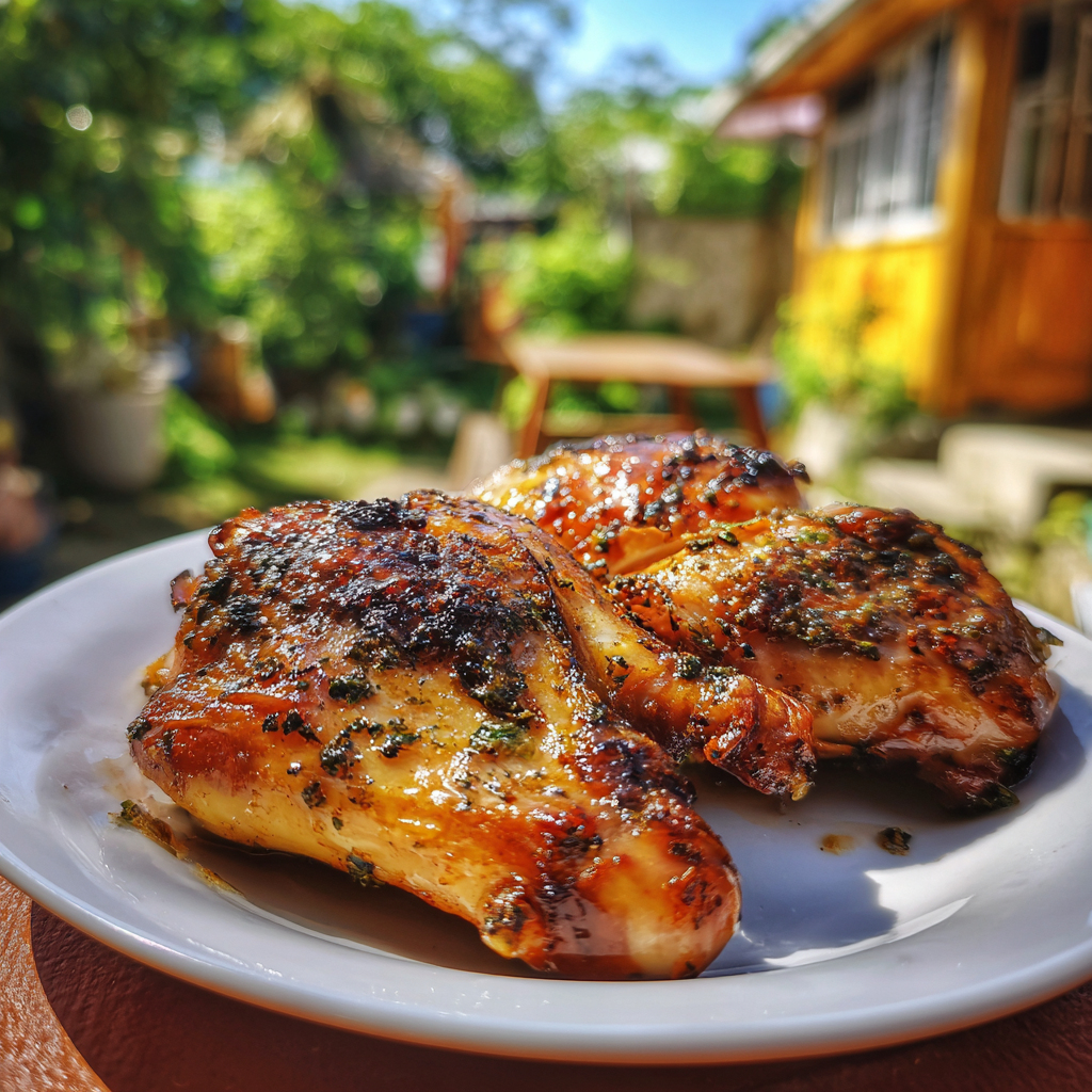 Baked Chicken Quarters Recipe