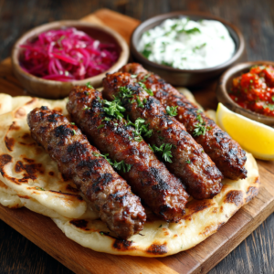 Cevapi Recipe (Juicy Balkan Grilled Sausages) - OoohDelish!