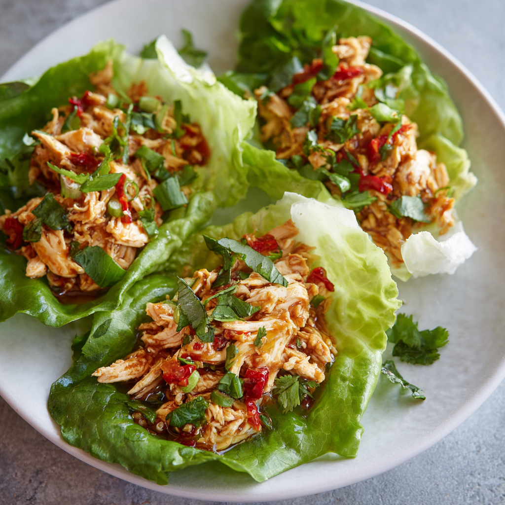 Chicken Lettuce Cup Recipe