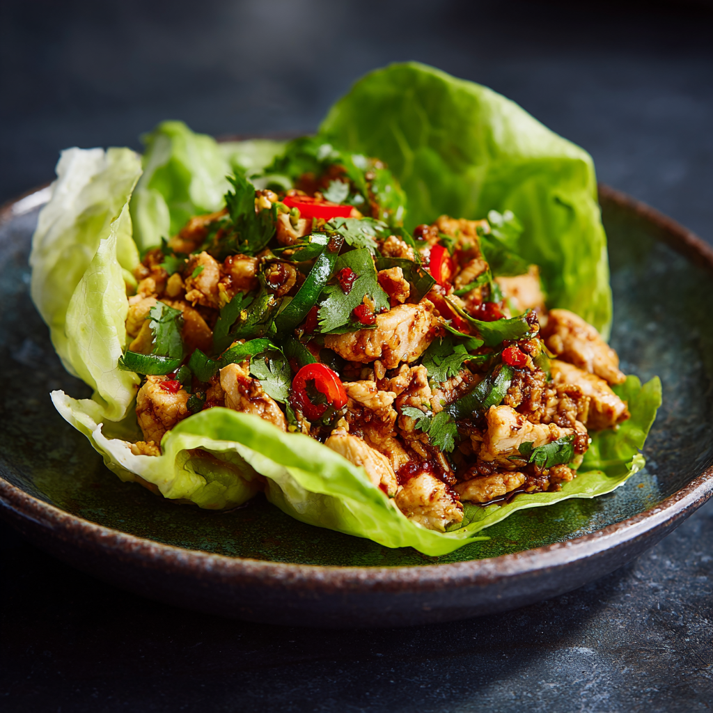 Chicken Lettuce Cup Recipe