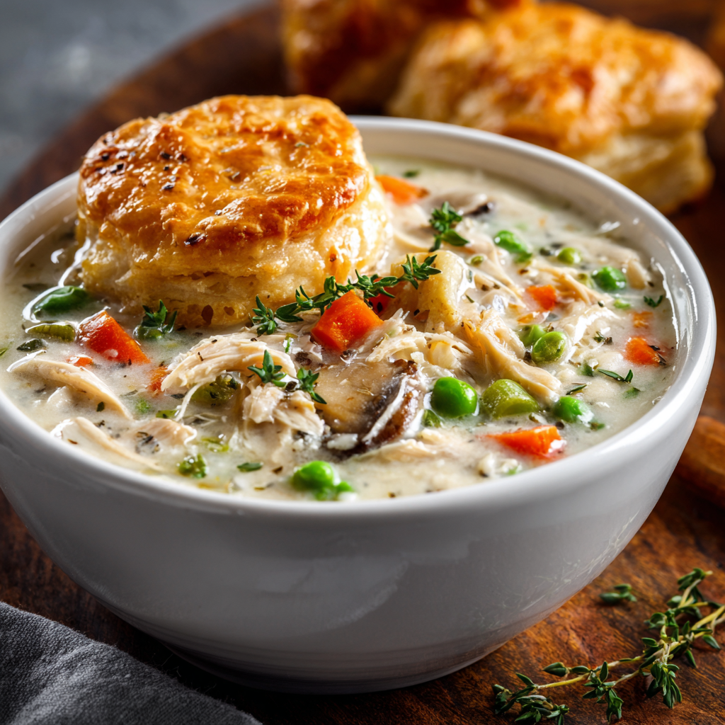 Chicken Pot Pie Soup Recipe