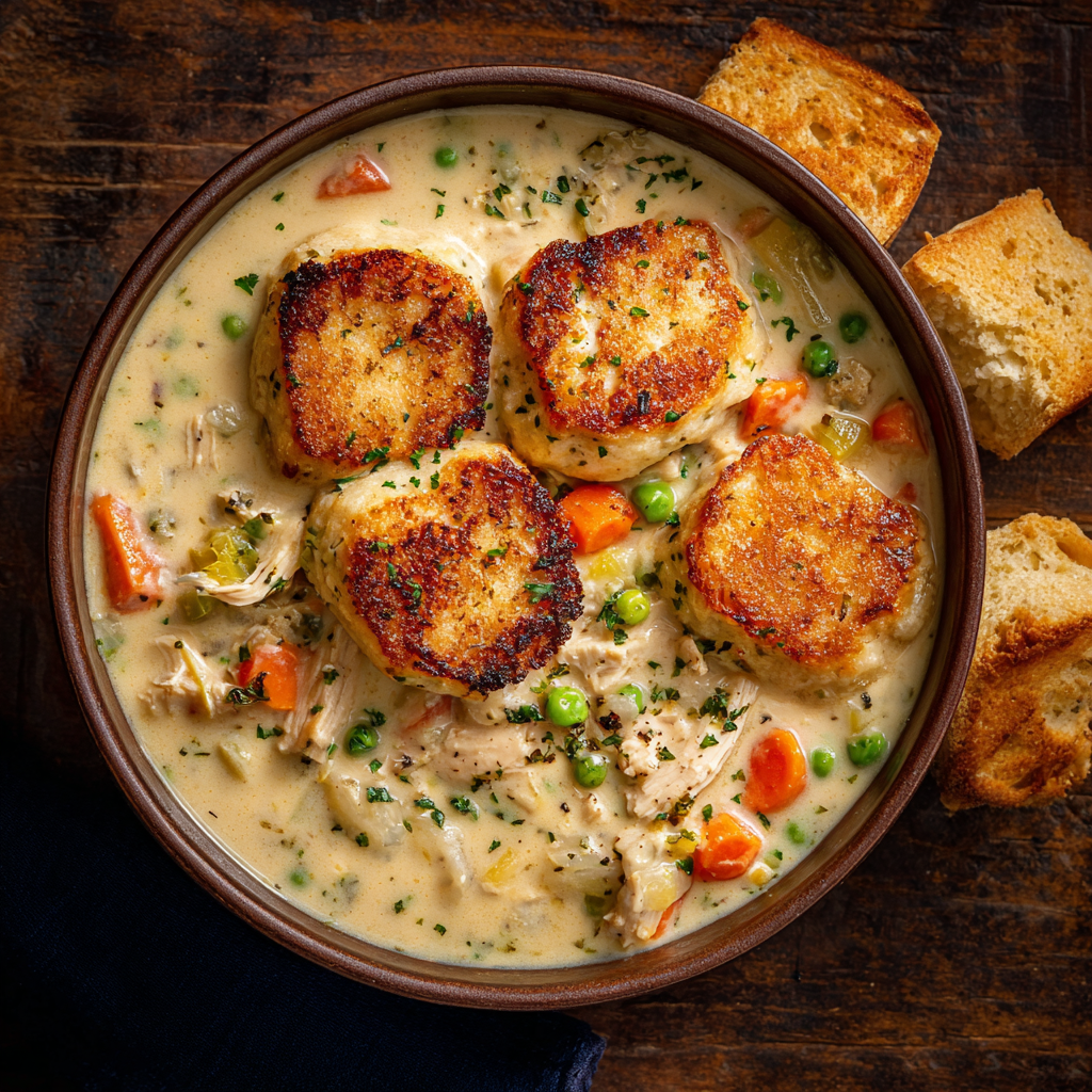 Chicken Pot Pie Soup Recipe
