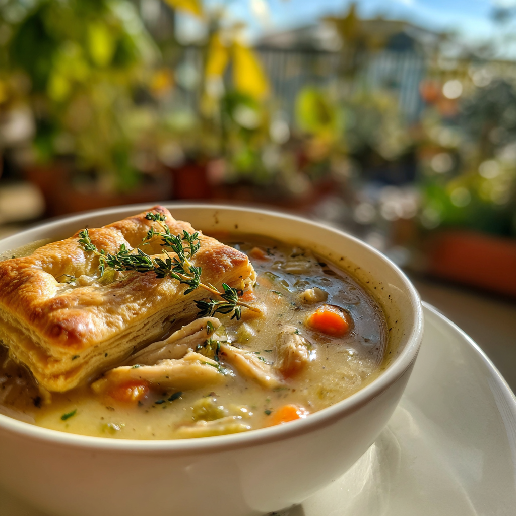 Chicken Pot Pie Soup Recipe