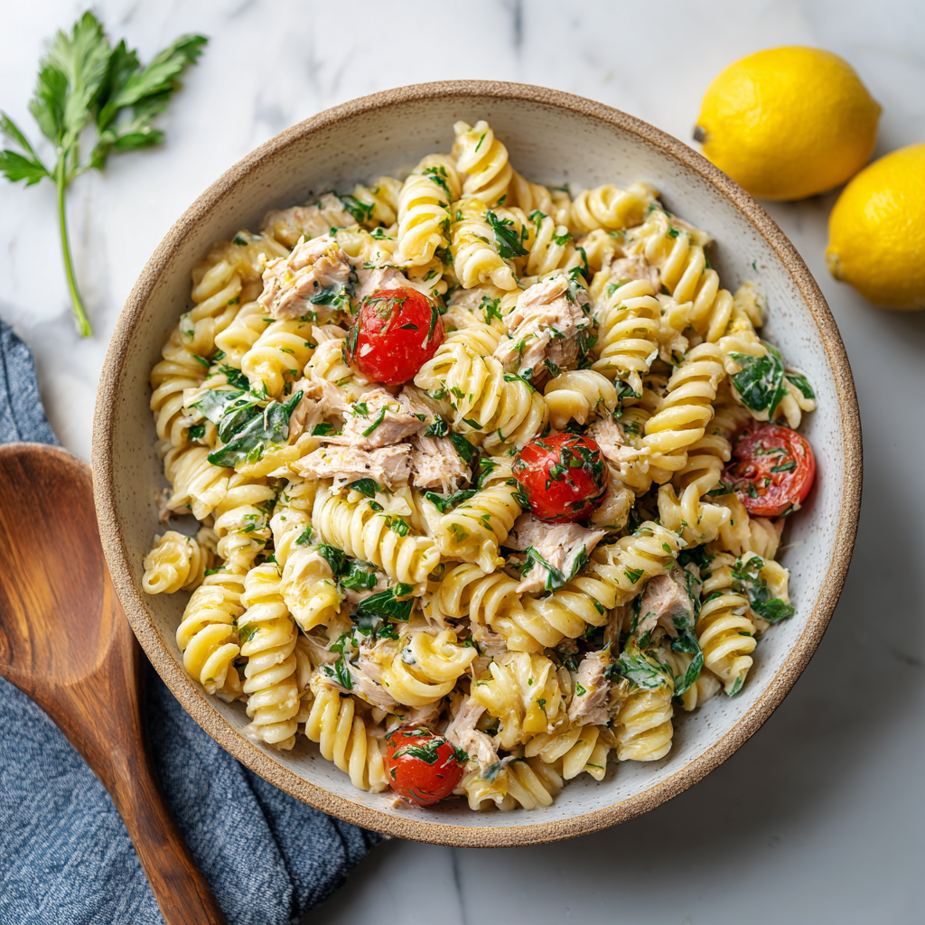 Creamy Tuna Pasta Salad Recipe