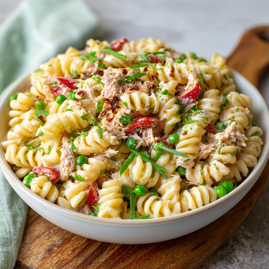 Creamy Tuna Pasta Salad Recipe