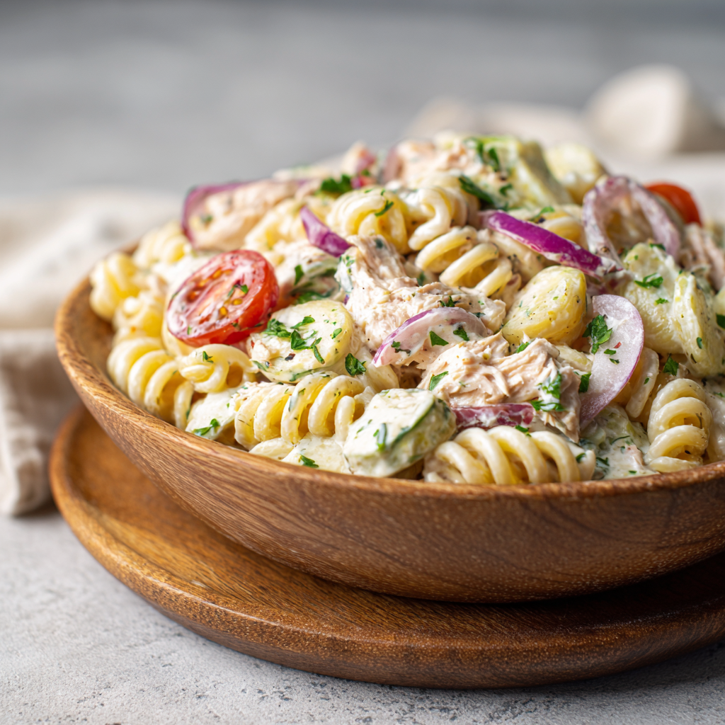 Creamy Tuna Pasta Salad Recipe