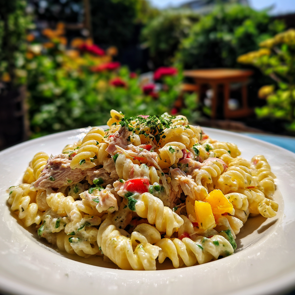 Creamy Tuna Pasta Salad Recipe
