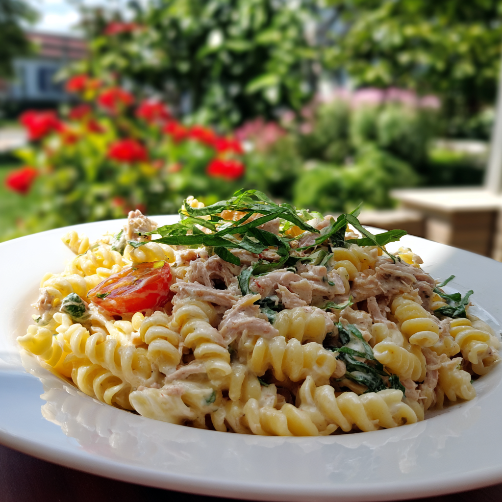 Creamy Tuna Pasta Salad Recipe