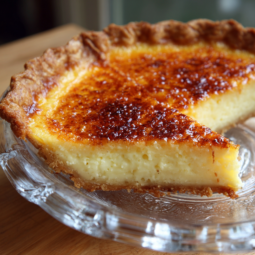 Egg Custard Pie Recipe