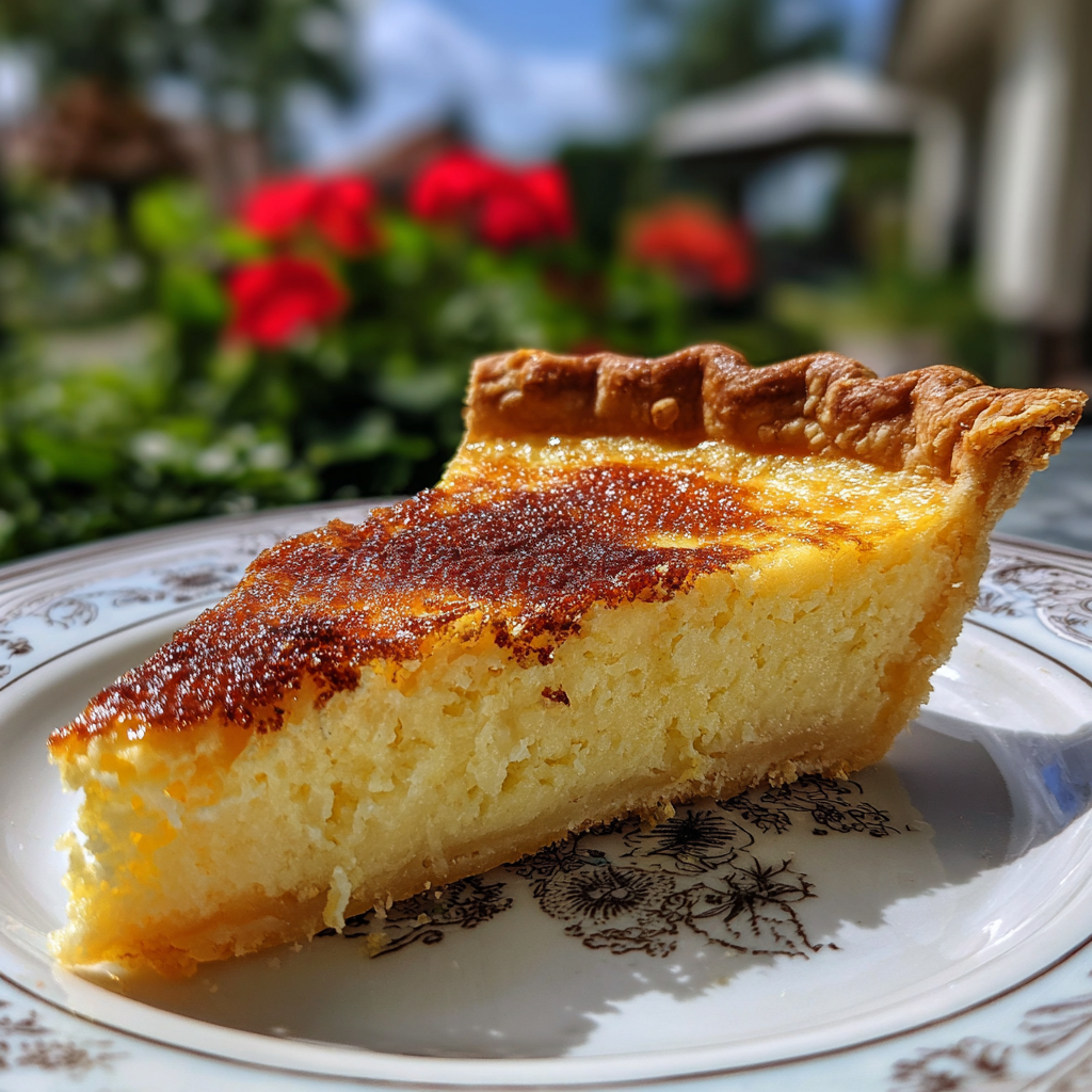 Egg Custard Pie Recipe
