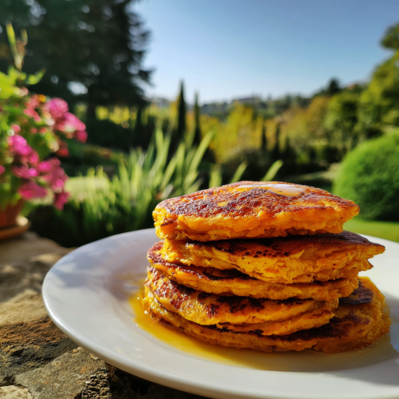 Healthy Sweet Potato Pancakes Recipe