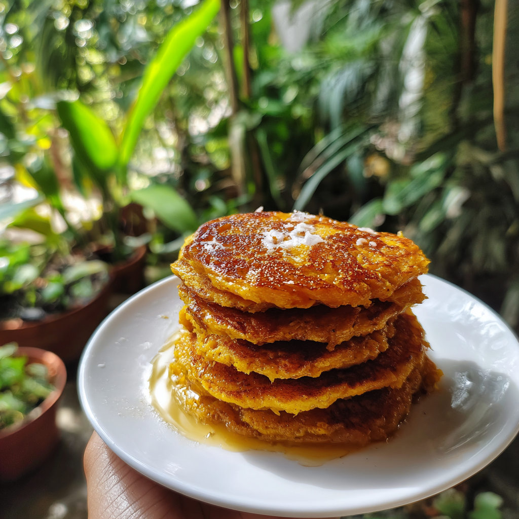 Healthy Sweet Potato Pancakes Recipe