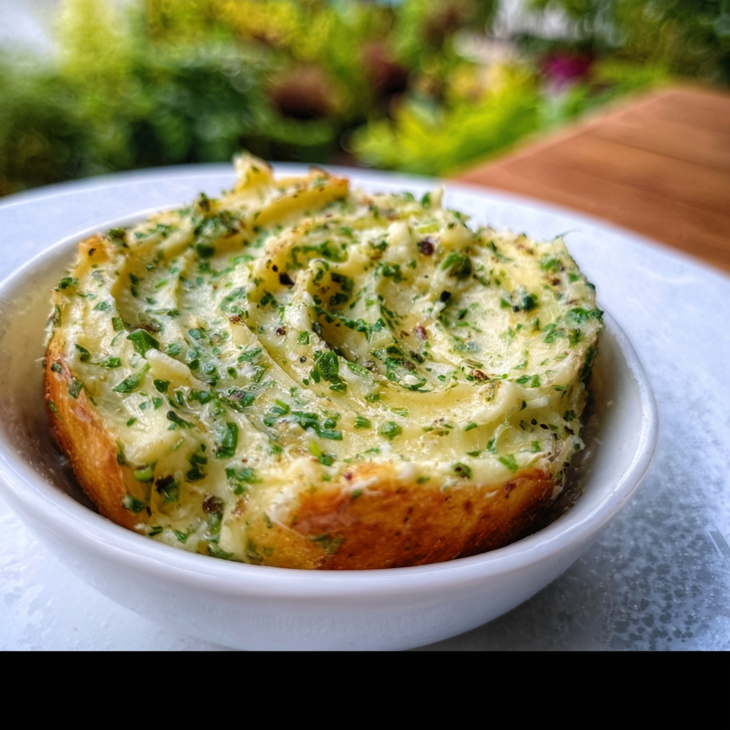 Roasted Garlic Butter Recipe