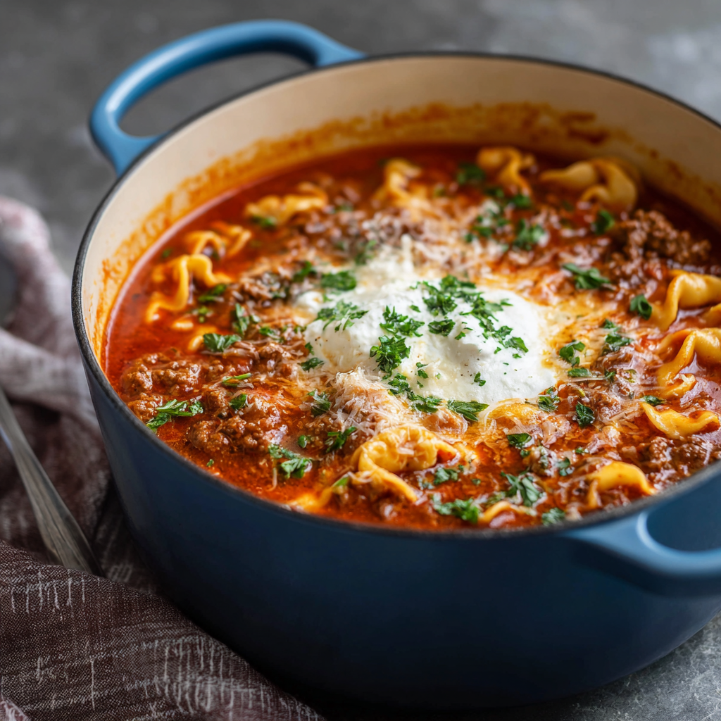 Lasagna Soup Recipe Easy
