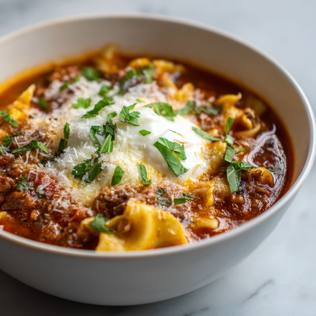 Lasagna Soup Recipe Easy