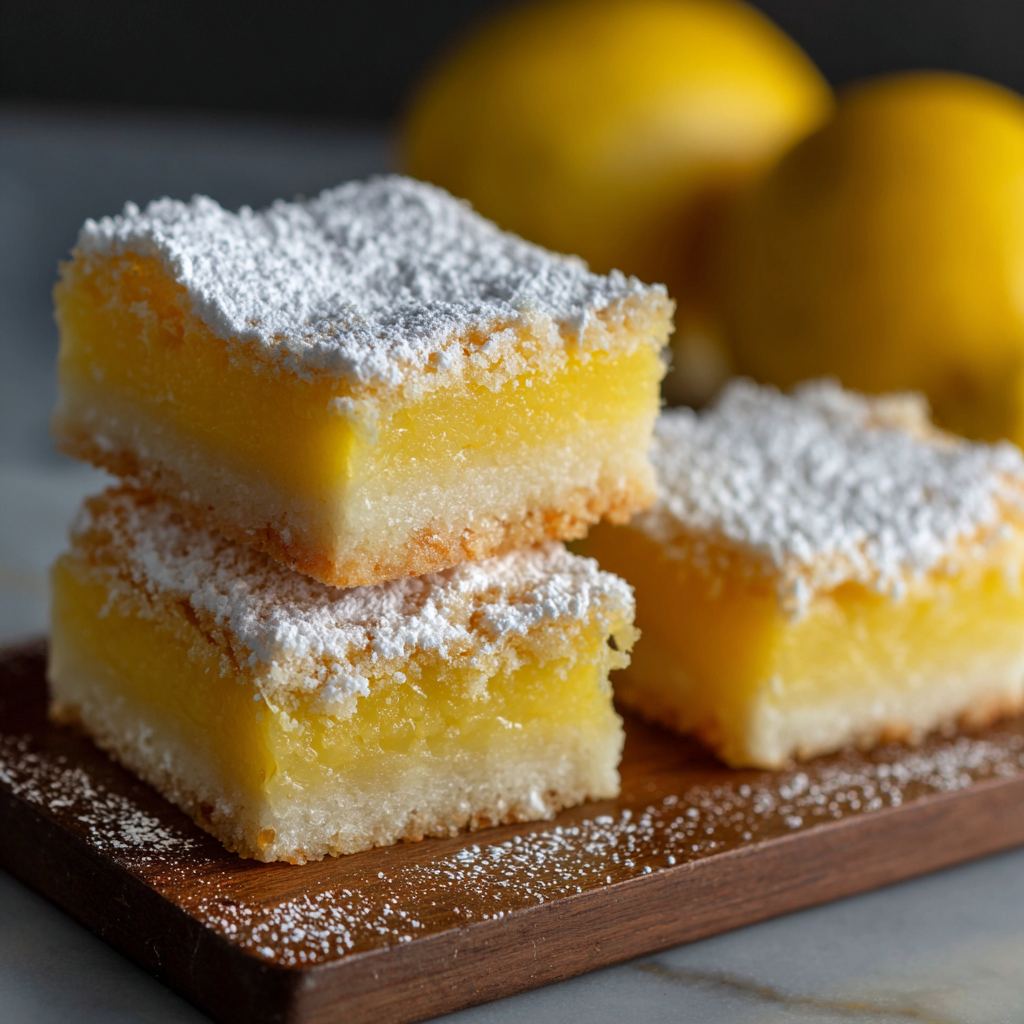 Old Fashioned Lemon Squares Recipe