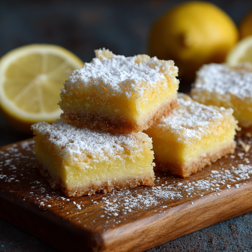 Old Fashioned Lemon Squares Recipe