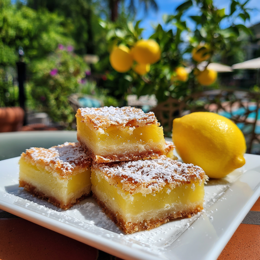 Old Fashioned Lemon Squares Recipe