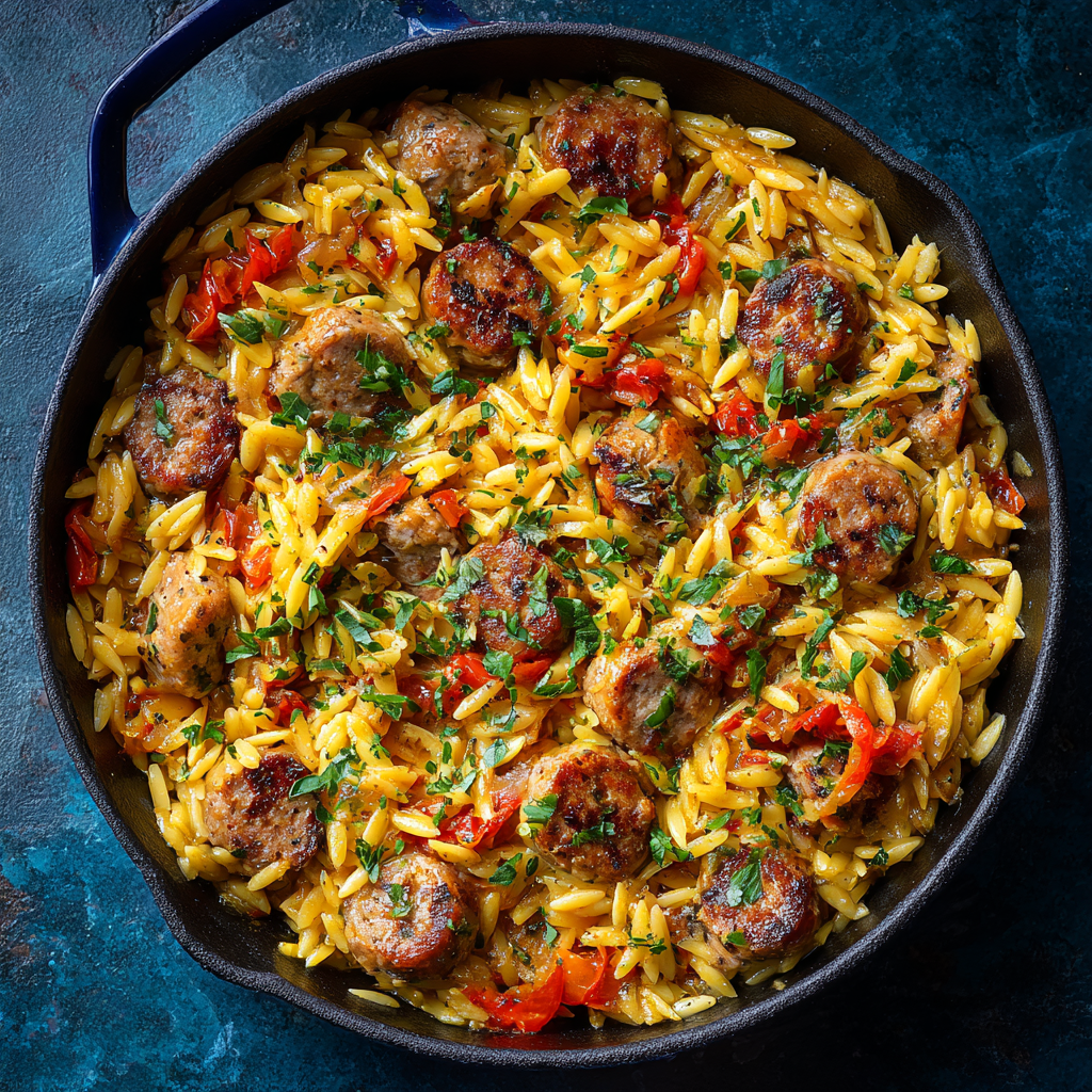 Orzo With Sausage Recipe