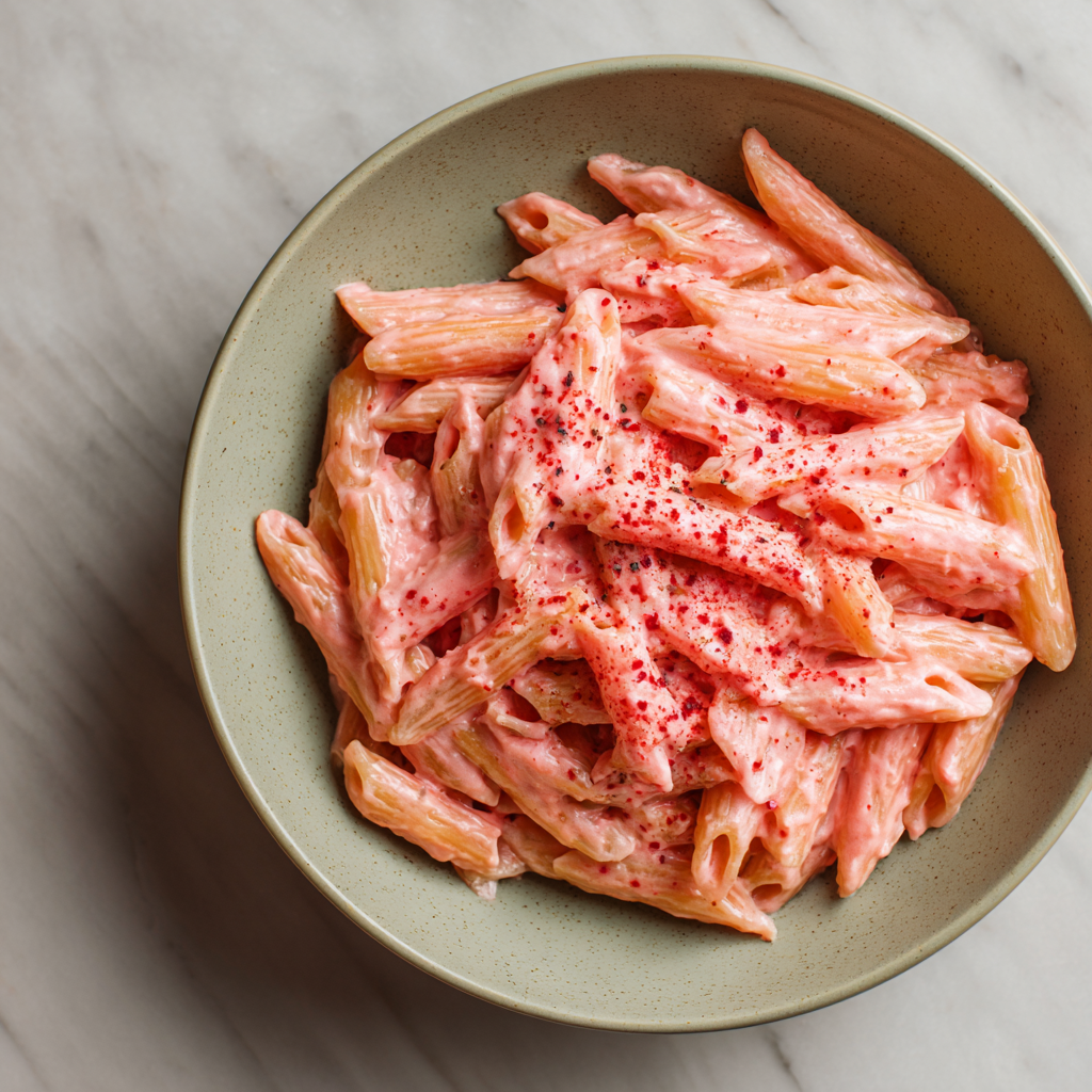 Pink Sauce Pasta Recipe