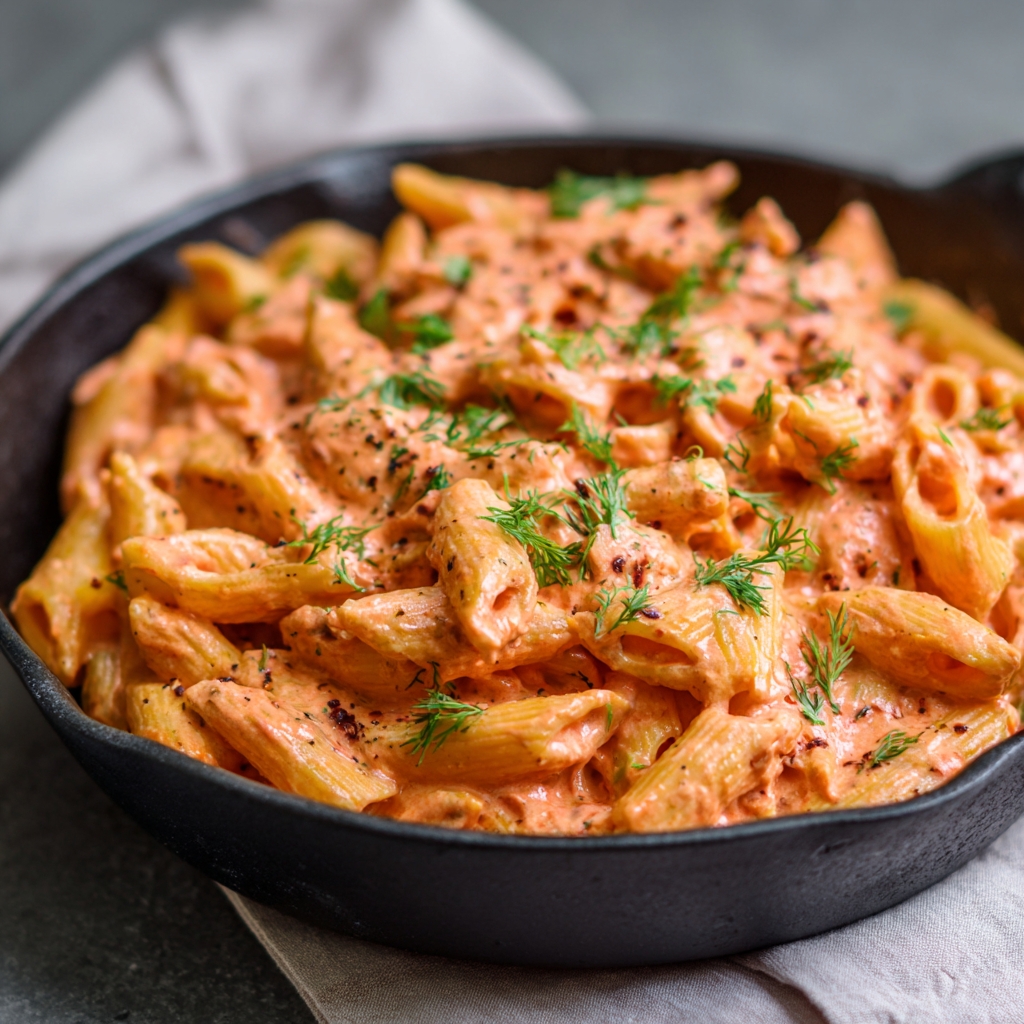 Pink Sauce Pasta Recipe