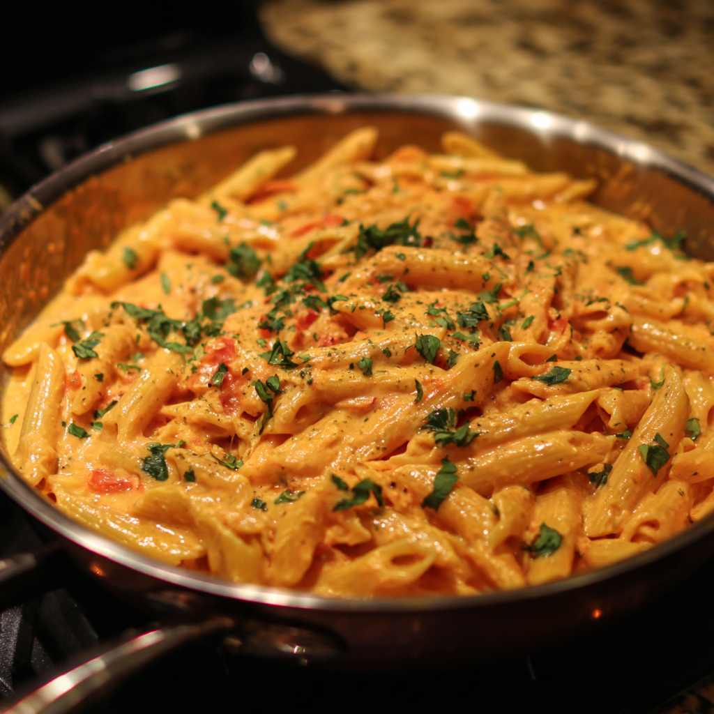 Pink Sauce Pasta Recipe